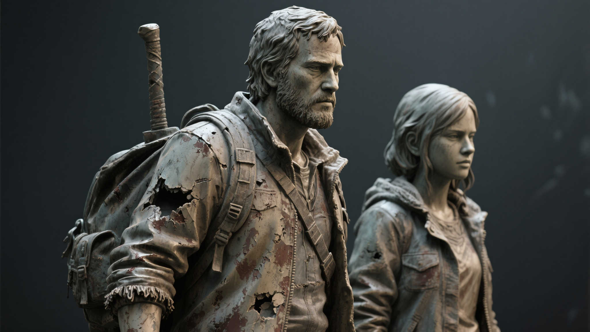 重现经典！《最后生还者》双主角雕像隆重登场，现已开放预订